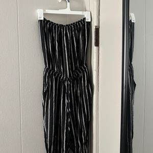 Strapless jumpsuit
